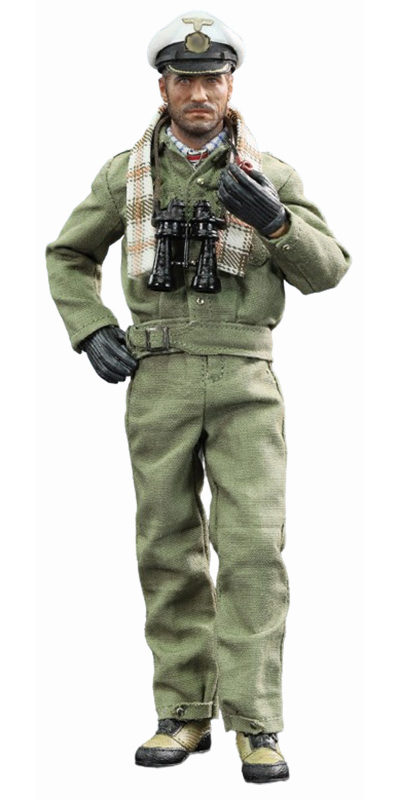 Капитан немецкой подводной лодки - Коллекционная ФИГУРКА 1/12 Palm Hero Series WWII German U-Boat Commander – Lehmann (XD80026) - DID