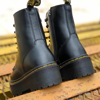 Ботинки Dr. Martens Jadon зимние женские на платформе с мехом