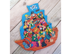 Пазл "Пиратский корабль"