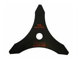 Нож 3-лопастной для мотокосы 250мм*3мм*25.4мм VILLARTEC