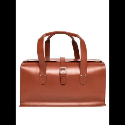 Кожаная дорожная сумка Gavardo Premium red (арт. 
4043-53)