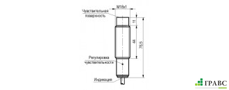 Емкостный датчик CSN E41P5-02-10-L