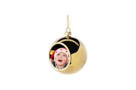 Золотой шар с фото