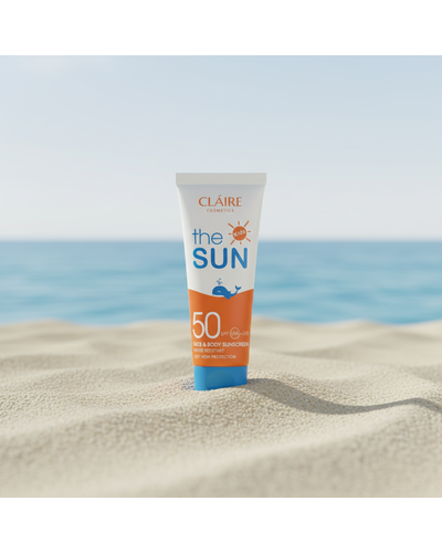 Солнцезащитный крем для детей водостойкий SPF50