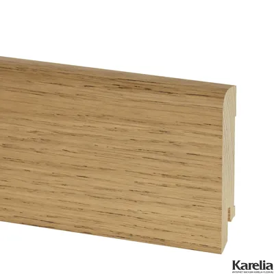 Плинтус напольный Pedross Дуб Презенс шпон 70х15х2500 купить в интернет-магазине karelia-floor.ru