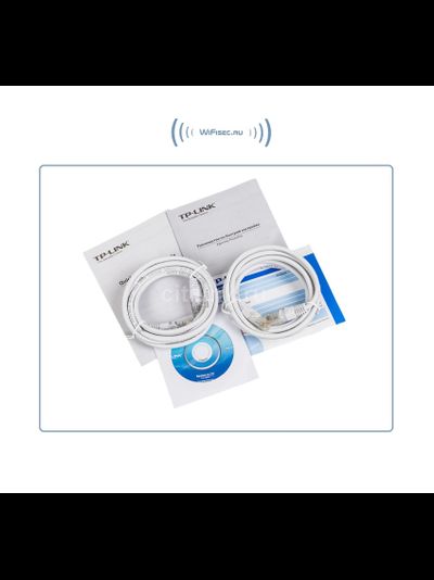 TP-LINK TL-PA4010KIT, HomePlug AV Сетевой адаптер PowerLine 500 Мбит/с  Ethernet (комплект 2 шт.)