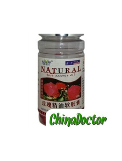 Капсулы с розовым маслом NATURAL для женщин