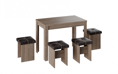 Обеденная группа Тип 5 Венге (Бонмебель)