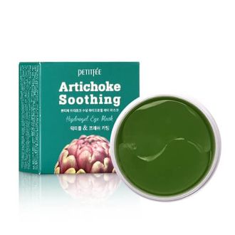 Противоотёчные гидрогелевые патчи с артишоком Petitfee Artichoke Soothing Hydrogel Eye Mask