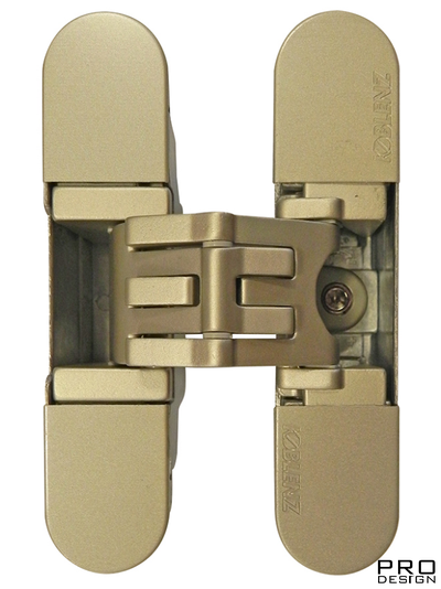 KUBICA 27 - K2700 петля самоцентрирующая с 5-ю точками опоры регулируемая по 3-м направлениям,  матовый никель