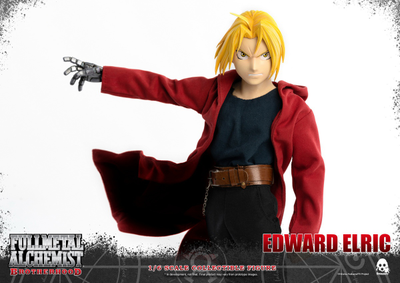 Эдвард Элрик (Стальной Алхимик, Fullmetal Alchemist) - Коллекционная фигурка 1/6 Fullmetal Alchemist Brotherhood Edward Elric (3Z00960W0) - Threezero