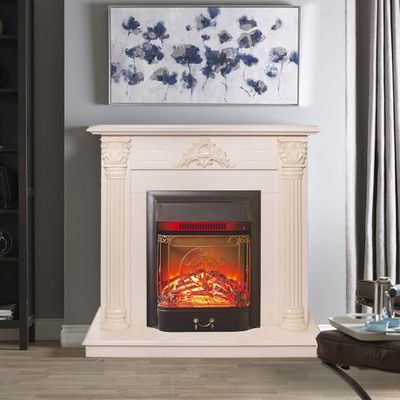 Электрокамин Stefania WTA с очагом Majestic