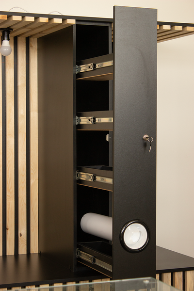 (КОФ-15) Стойка-прилавок самообслуживания для кофейни