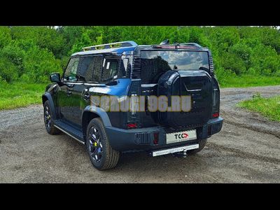 Защита порогов 42,4 мм ТСС для Jetour T2 2024-