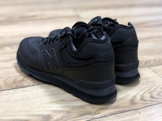 Кроссовки New Balance 574 Mid Black Зимние