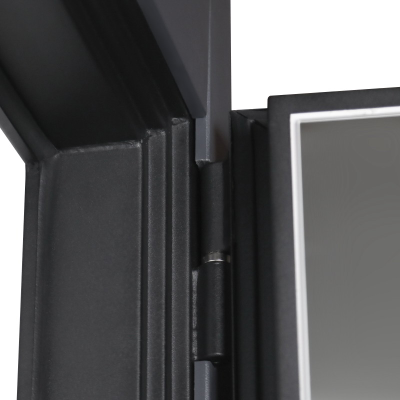 Стальная дверь   Forest с зеркалом