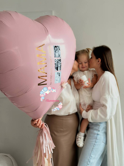 Фольгированное Сердце (Размер 90 см)