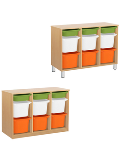 СТЕЛЛАЖНАЯ ВЫДВИЖНАЯ СИСТЕМА ХРАНЕНИЯ 3/70 ПВХ