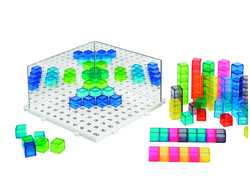 Кубики полупрозрачные 2 см.(100шт). Набор «Изучаем отражения».