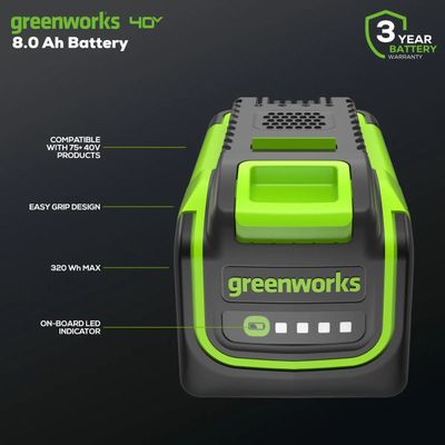 Аккумулятор Greenworks G40B8 8 Ач