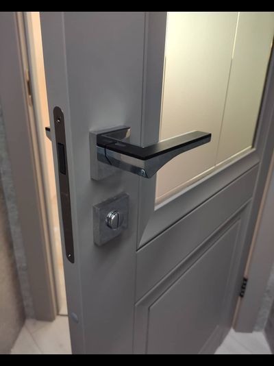 ДВЕРНАЯ ЛИНИЯ. ДЕКАНТО. SOFT TOUCH СЕРЫЙ БАРХАТ/ САТИН