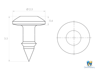 Пин якорный для фиксации