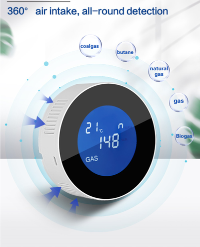 Датчик утечки газа GauTone PA210W с Wi-Fi