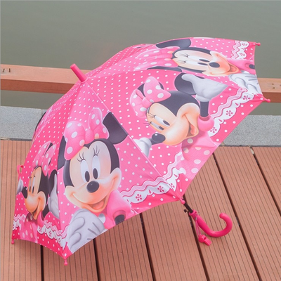 Зонтик для девочек полуавтоматический Минни Маус