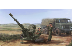 Сборная модель: (Trumpeter 02348) Советская 23-мм спаренная зенитная установка ЗУ-23-2