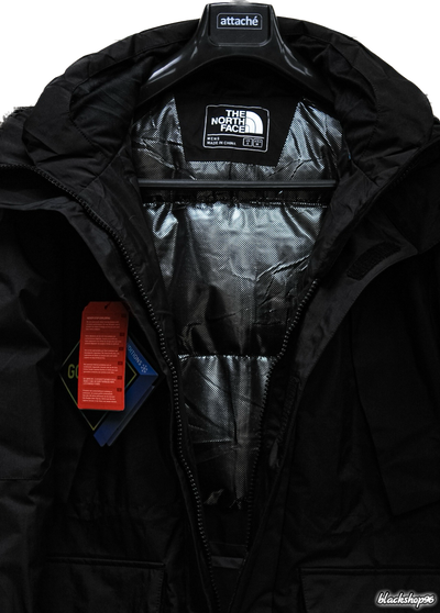 Пуховик удлиненный The North Face High Gore-tex BLACK (M, L, XL, 2XL, 3XL, 4XL)