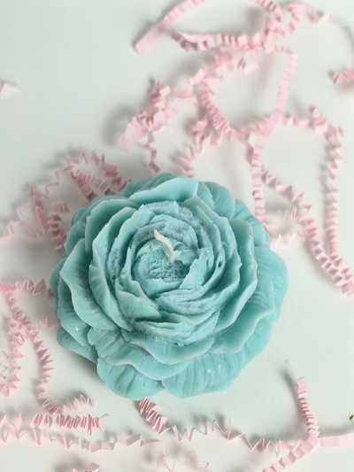 Свеча "Пион" Мята