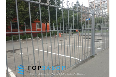 Секционный кованый забор заказать