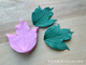 Молд «Лист калины #4» (ELF_decor)