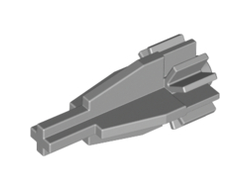 Engine, Smooth Large, Center with Fan/Gear and Axle End, Light Bluish Gray (4869 / 4211825)