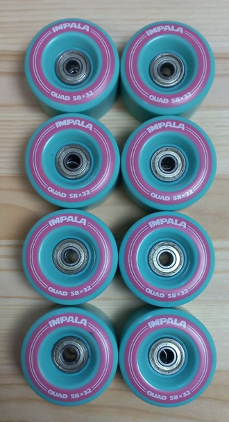 Kолеса для квадов с подшипниками Impala Aqua 8 шт