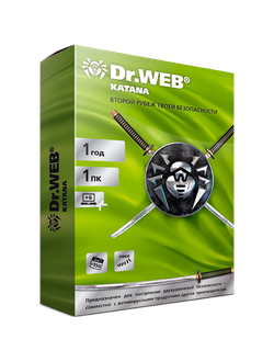 Dr.Web Katana (ESD), 1 ПК, 1 год