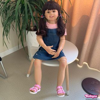 Кукла реборн — девочка  "Сандра" 98 см