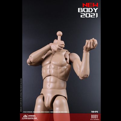 Тело без шеи с кистями и стопами - NEW TYPE STANDARD MALE BODY (MB001) - COOMODEL