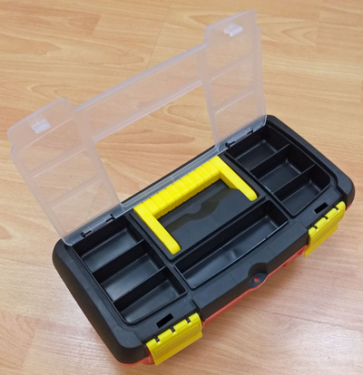 Ящик для инструмента 16,5" с органайзером , пластик , Б930165