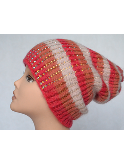 vizio-6817-shapka-italiya-zhenskaya-krasnaya-s-ukrasheniyami