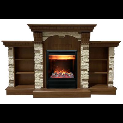 Электрокамин Дублин Премиум NT M1 с очагом 3D Olympic