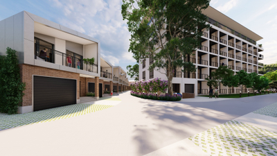 ЖК премиум-класса в одном из самых перспективных пригородов Батуми - Чакви. В продаже квартиры в 6-и этажном доме и 2-х, 3-х этажные таунхаусы