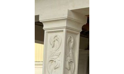 Капитель верхняя, с узором