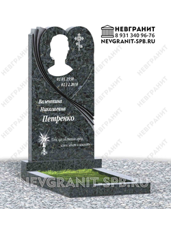 Вертикальный памятник ДГ-16 пироксенит сердце