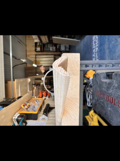 Угол деревянный 20х20 мм (3 метра)