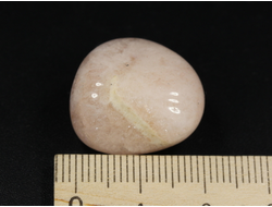 Берилл розовый (морганит, воробьевит), галтовка, Бразилия (21*17*13 мм, 7,9 г) №28428