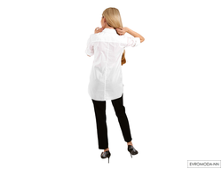 Блузка белая Кайлин-W2F1