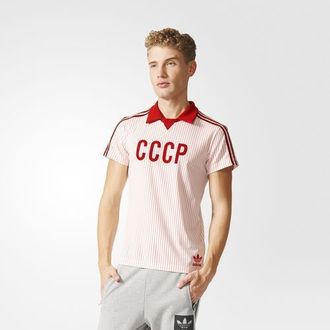 Поло Adidas Sport CCCР Белый