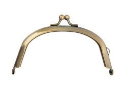 Фермуар металлический "клеевой" 10,5х6,5см FER-25 Gamma цвет бронза