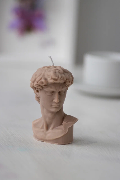 Свеча "Давид" Капучино